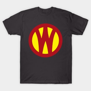 O&W Railroad NYO&W Railway Red & Yellow Logo T-Shirt